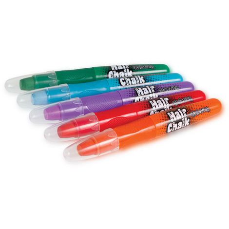 Pastele kredowe do włosów Colorino Hair Chalk, 5 kolorów - 2